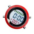 thumbnail image 1 of Waterproof Mini Alarm Clock Motorbike Yacht Boat Digital Mini Digital Clock Red-Black, 1 of 9