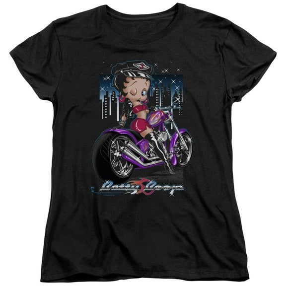 Betty Boop - City Chopper - Women's Short Sleeve Shirt - X-Large
