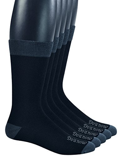 5Pairs Wht Bamboo Pad Elastane Seamless Size/L/10-13 Yomandamor Diabetic Socks 
