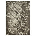 thumbnail image 1 of Linon Tapis Jewel Marsden en Polypropylène 2'x3' Marron, 1 of 5