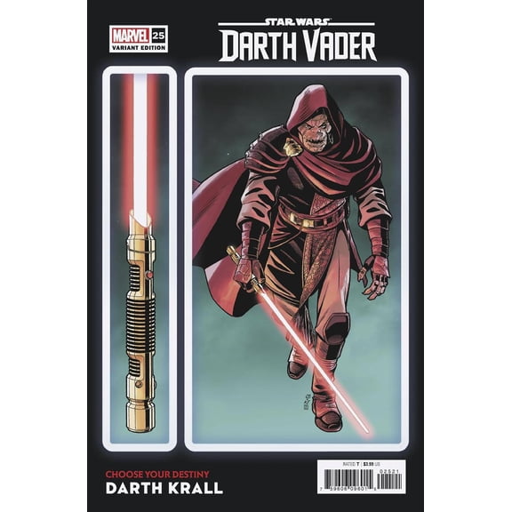 Collectible Star Wars Darth Vader #25 Sprouse Choose Your Destiny Var (Sprouse Choose Your Destiny Var) Marvel Prh Comic Book 2022