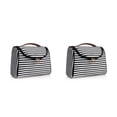 thumbnail image 4 of fastboy Large Capacity Cosmetic Storage Bag - Store All Makeup In One Place Choose Multiple Colors Black  white stripe 2Set, 4 of 6