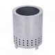 thumbnail image 1 of Smokeless Portable Fire Pit for Camping & Courtyard Use, Iron Wood-Burning Fireplace with Stand, 1 of 5