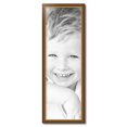 thumbnail image 2 of ArtToFrames 12" x 37" Honey with Gold Picture Frame, 12x37 inch Brown MDF Poster Frame (WOM-4446), 2 of 7