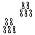 thumbnail image 1 of Yuarrent Replacement Jump Rope Cord Skipping Speed Black Caps with End Cable Rope Tipo 1 2piezas, 1 of 6