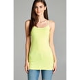 thumbnail image 2 of Women & Juniors Basic Layering Built in Bra Spaghetti Strap Long Cami Top Tank, 2 of 4