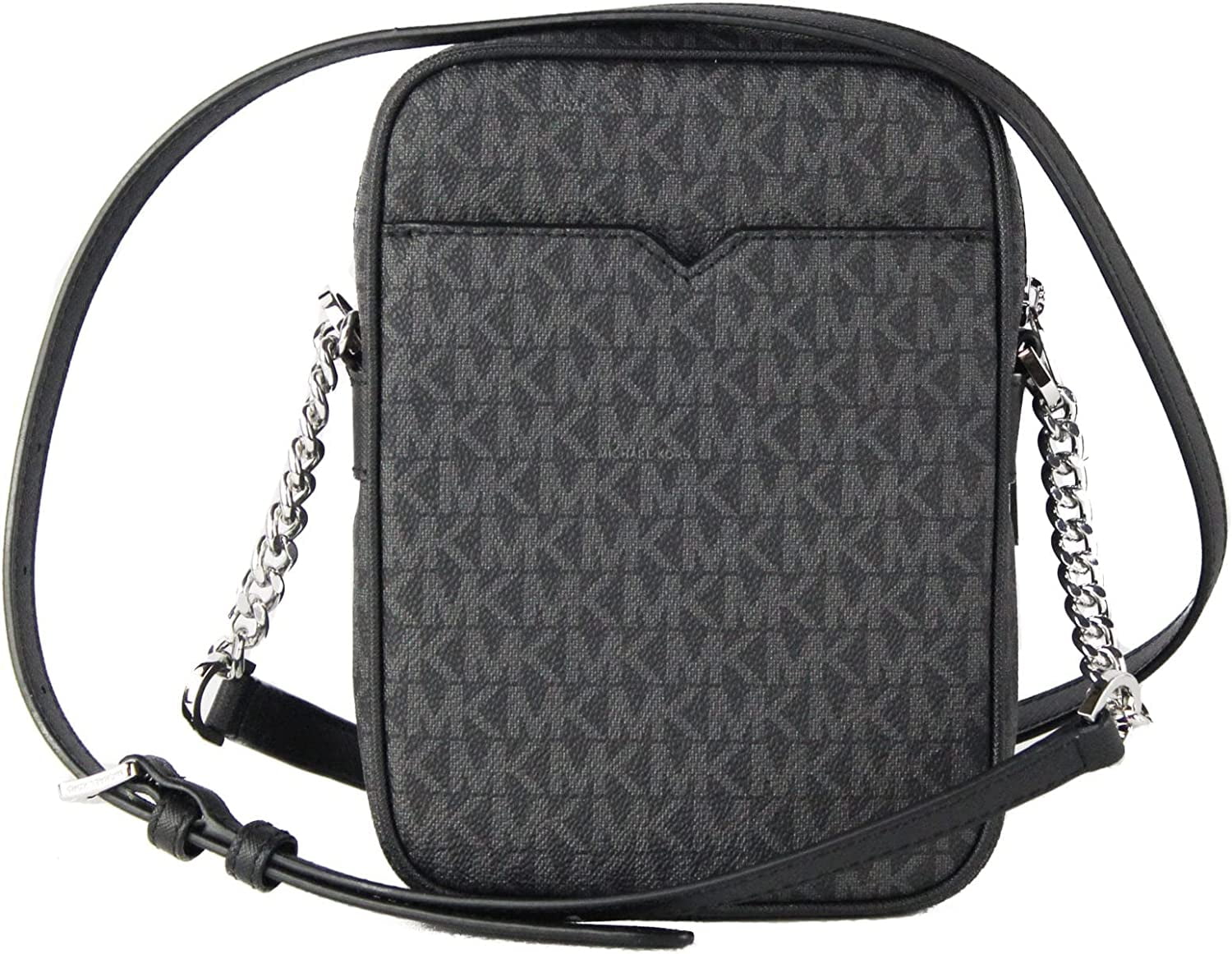 MxK Merchandise - MICHAEL KORS Jet Set Travel Medium Logo Embossed Pebbled  Leather Crossbody Bag, US preorder 📲 ✔️ T&Cs apply
