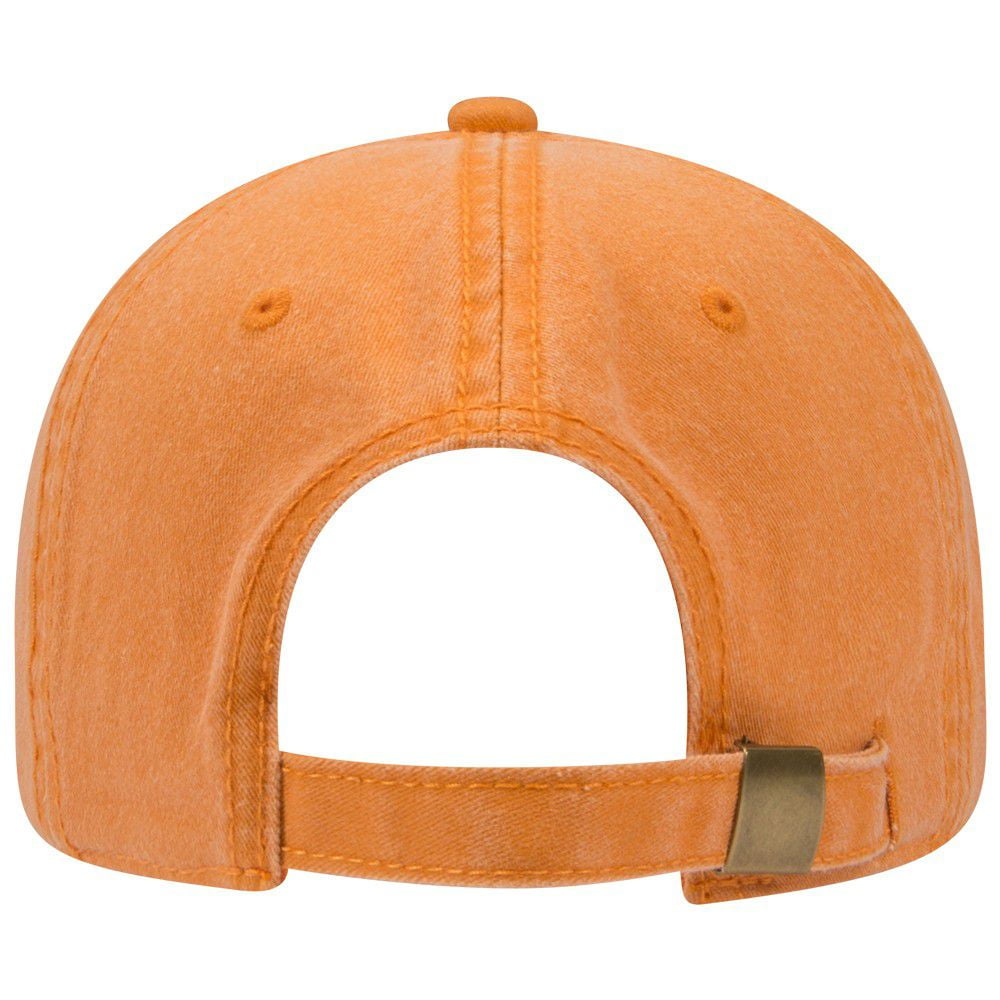 OTTO 6 Panel Low Profile Garment Washed Pigment Dyed Baseball Cap