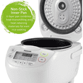 thumbnail image 5 of (Refurbished) Panasonic SR-CN108 5.5-Cup Electronic Rice Cooker/Warmer (White), 5 of 5