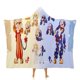 thumbnail image 1 of Sundrop y Moondrop: Batalla Final Manta Capa con Capucha Anti-Bolitas, Manta de Lana Ártica Suave, Manta Portátil de Felpa Ligera y Lujosa, Poncho para Siesta en Casa y Oficina, 100*130cm, 1 of 6