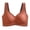 Red, variant on WREESH Sports Bras For Women Fashion Bra Wire Free Underwear Bra Everyday Underwear Yellow