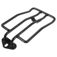 thumbnail image 4 of FELTECHELECTR Motorcycle Saddlebag Support Rack Black Metal Vintage Style Side Carrier for Easy Installation, 4 of 8
