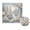 A, variant on Irregular Shaped Faux Pearl Painting Kit with Embroidery Hoop 7.9 in DIY Creative Craft Set for Home Wall Decor and Handmade Art Activities