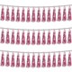 thumbnail image 1 of Cartel con flecos metálicos Garland Hysilla, 9 m, color rosa claro, 1 of 5