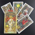 thumbnail image 3 of Nuevas cartas de Tarot Art Nouveau doradas y Guidbook Deck Party juegos Fate Divination Cards46pcs Ts31 kaili Sencillez, 3 of 4