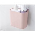 thumbnail image 2 of Soporte de pared para cepillo de dientes, soporte autoadhesivo para colgar en la pared, pasta de dientes, caja de almacenamiento de peine, cesta organizadora, accesorios para baño Feliz Sencillez, 2 of 5