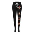 thumbnail image 4 of WILLBEST Fall Clothes Women Women Fashion Pants Comfy Pajama Bottom Straight Leg Drawstring Yoga Pants Breathable Color Block Pajama Sweatpants Slim Fit Pant, 4 of 4