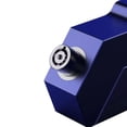 thumbnail image 5 of Empuñaduras de manillar de motocicleta, bloqueo antirrobo ajustable de alta resistencia para protección, color azul, 5 of 5