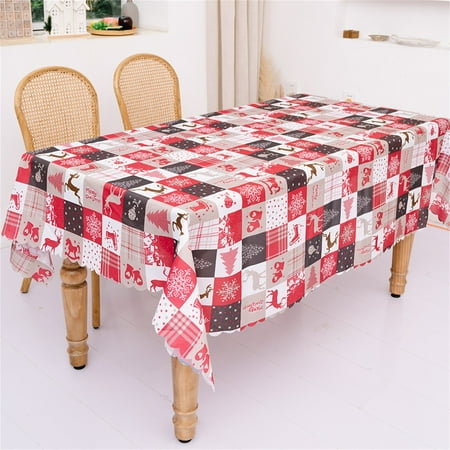 

Home decoration luxury home decor Christmas Decoration Creative Christmas Printed Tablecloths Tabletop Decoration Supplies Fragarn