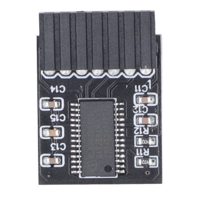 Para Módulo TPM SPI, Módulo De Seguridad De Cifrado Multifuncional Fácil De Instalar Compatibilidad 14 Pines Para Placa Base Electrónica ANGGREK Otros