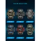 thumbnail image 5 of Reloj Sanda-3133, impermeable, casual, correa militar, color: negro, 5 of 7