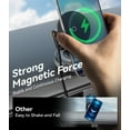 thumbnail image 4 of Car accessories 15W for MagSafe Car Mount Charger, Magnetic Wireless Car Phone Holder for iPhone 17 16 15 14 13 12 Pro Max, 360° Adjustable iPhone Charger for Car with USB C Car Charger Adapter, 4 of 7