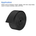 thumbnail image 4 of Durable Flat Nylon Webbing Strap for Backpack and Luggage Use, High Strength and Flexible Material Black, 4 of 7