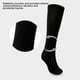 thumbnail image 5 of Calcetines de compresión para deporte y salud | Soporte transpirable | Estimulador de la circulación | Reduce la hinchazón y la fatiga | Para corredores, atletas, enfermeras, viajes, vuelos | Unisex, 5 of 7