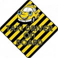 thumbnail image 4 of 5in x 5in Taxi Driver on Board Vinyl Sticker, 4 of 4