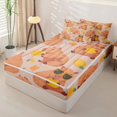 thumbnail image 2 of Homewish Brown Capybara Zipper Full Size Comforter Sets with Fitted Sheet and 2 Pillowcases For Kids,Cute Animals Zipper Bedding Set For Capybara Lovers,Reversible,4-Piece, 2 of 7