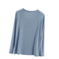thumbnail image 3 of Fanxing Undershirts Women Lightweight Long Sleeve Shirts Slim Fit Comfort Tees Fall Winter Womens Thermal Underwear Tops, 3 of 6