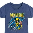 thumbnail image 3 of Marvel Wolverine - Slash - Toddler and Youth Girls Fitted Short Sleeve Graphic T-Shirt, 3 of 5