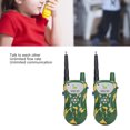 thumbnail image 3 of Jouet Radio pour Enfants, 2 Pcs Radio de Communication Sonore Claire Portable pour Aventure Vert, 3 of 7