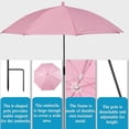 thumbnail image 5 of 3-Piece  Umbrella Set for Outdoor Plants, Garden Umbrella Shade for Potted Plants and Garden Beds, Protects Plants from Blazing Sun - 1 Yellow, 1 Pink, 1 Blue, 5 of 7