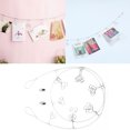 thumbnail image 3 of Fyydes Hanging Photos Clips Heart Shapes Steel Wire Rope Wall Pictures Display Decoration,Clips,Hanging Photos Clips, 3 of 11