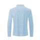 thumbnail image 5 of Blusa y camisa de manga larga con cuello vuelto para hombre, informal, de manga larga, con cremallera y solapa a rayas, blusa de manga larga con cuello vuelto, blusa de poliéster para hombre, 5 of 9