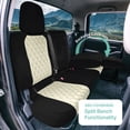 thumbnail image 5 of For 2022-2026 Nissan Frontier FH Group Custom Fit Neoprene Car Seat Covers Wateropoof - Beige Rear Seat, 5 of 6