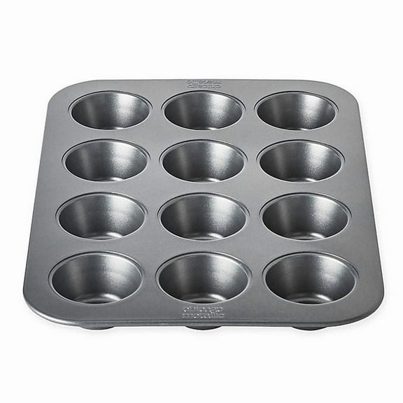 Chicago Metallic 12-Cup Nonstick Muffin Pan with Armor-Glide Coating