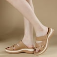 thumbnail image 4 of Mostsola Slides for Women Casual Comfortable Arch Support Slip on Shoes Summer Dressy Slippers, 4 of 9