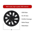 thumbnail image 5 of Housse de Roue Model 3 18 Pouces, Enjoliveur de Moyeu Housse Complète Accessoires de Remplacement pour Model 3 - Noir (Droit), 5 of 5