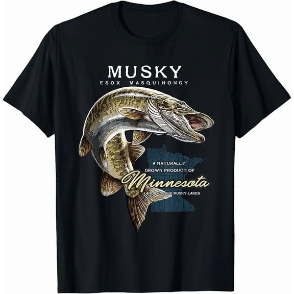 Musky Fishing Minnesota T-Shirt