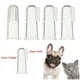 thumbnail image 3 of 4 cepillos de dientes de dedo para perros, higiene dental, para perros pequeños y grandes, gatos y la mayoría de las mascotas., 3 of 4