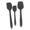 thumbnail image 2 of Non Stick Spatula Silicone Butter Spatula Heat Resistant Cream Baking Scraper for KitchenBlack, 2 of 5