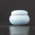 thumbnail image 4 of WSTEER 6pcs Mini Ceramic Jars Small Tea Jars Mini Lip Balm Jars Mini Cosmetics Sample Containers, 4 of 6