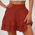 thumbnail image 2 of Shorts Larges Unis pour Femmes - Rayonne Douce, Adaptés pour Décontracté/sport, Lavable en Machine, 2 of 5