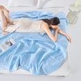 thumbnail image 4 of Bwomeauty Thin Blankets, Double Bedding Quilt Summer Cooler Quilt Suitable For All Seasons Soft Cover Quilt, Mens Gifts, 39x60inch, 4 of 9