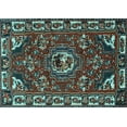 thumbnail image 1 of Ahgly Company Indoor Rectangle Persian Light Blue Traditional Area Rugs, 3' x 5', 1 of 4