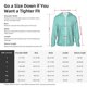 thumbnail image 5 of Balery Teal Turquoise Glitter Sudadera ligera de manga larga con capucha y protección solar UPF 50+ para hombre y mujer, ideal para pesca y running-XX-Large, 5 of 7
