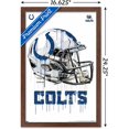 thumbnail image 3 of NFL apolis Colts - Drip Helmet 20 Wall Poster, 3 of 5