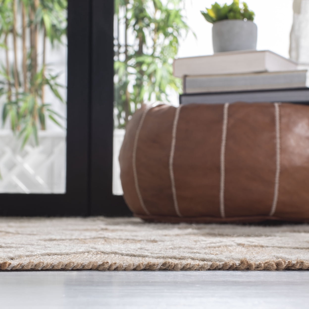 SAFAVIEH Kilim Abigail Geometric Area Rug, Natural/Ivory, 9' x 12'